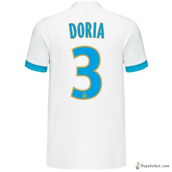 Camiseta Marsella Replica Primera Ropa Doria 2017/18